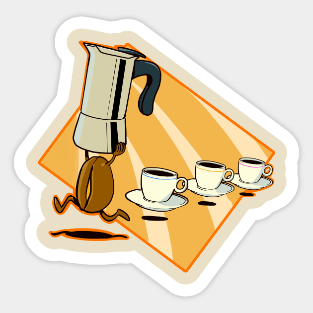 Coffee Time Sticker by TomiAx